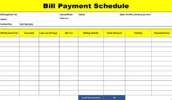 Featured Image of Payment Schedule Breakdown